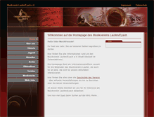 Tablet Screenshot of musikverein-laufen.de